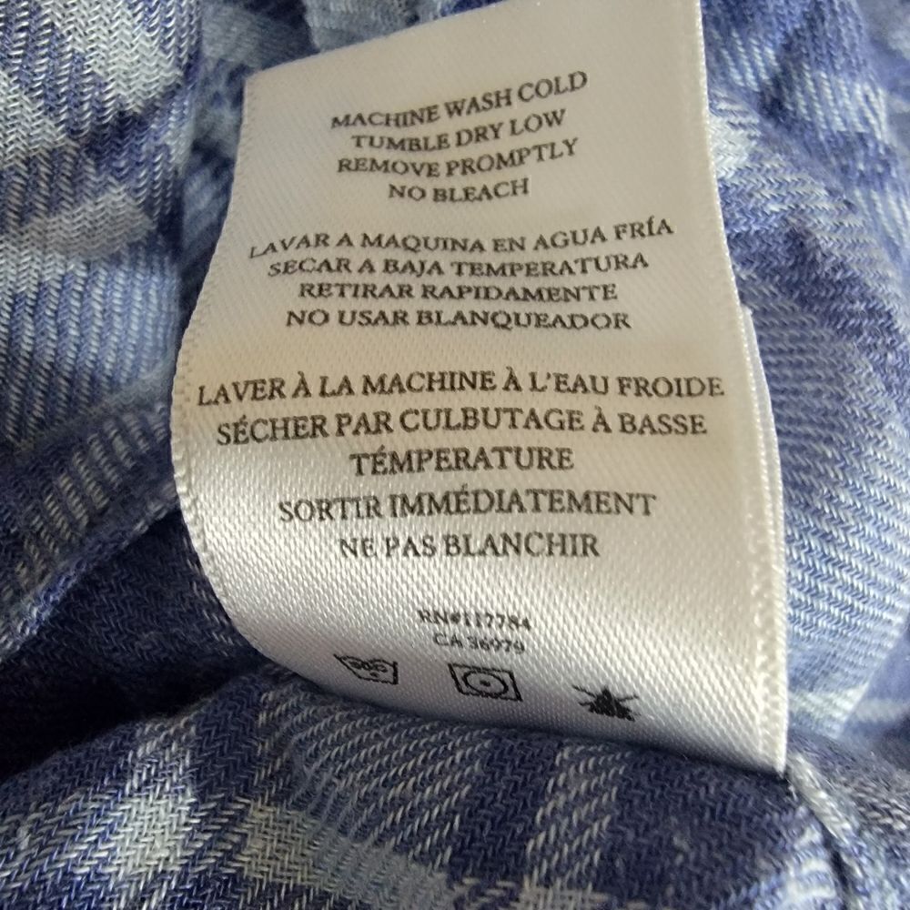 Rails Astrid Cali Blues Button Up Flannel. Size M. - image 10